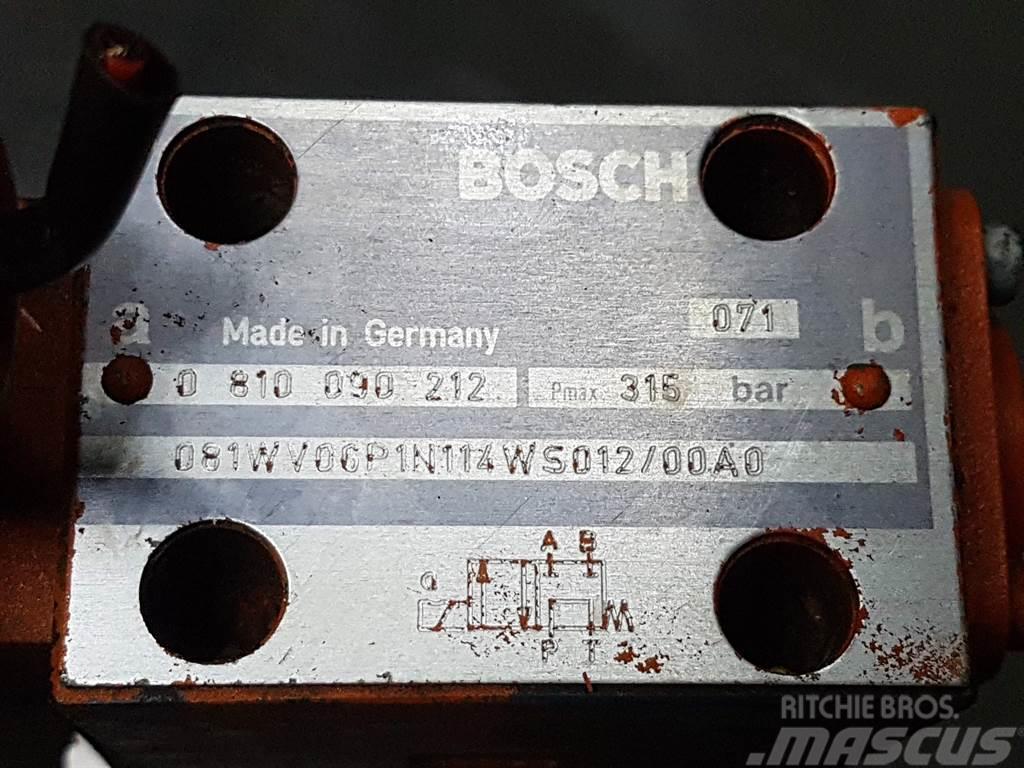 Schaeff SKL832-5606656182-Bosch 081WV06P1N114-Valve Componenti idrauliche