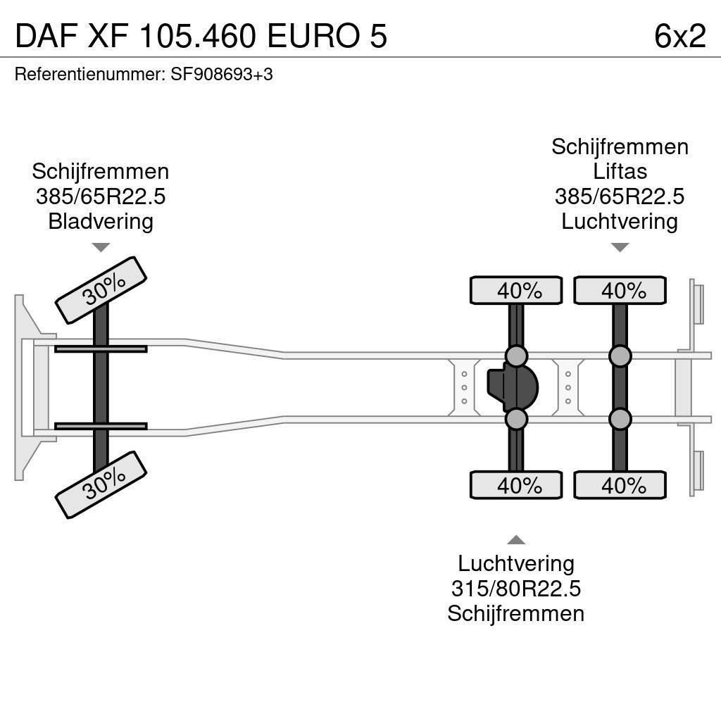 DAF XF 105.460 EURO 5 Autocabinati