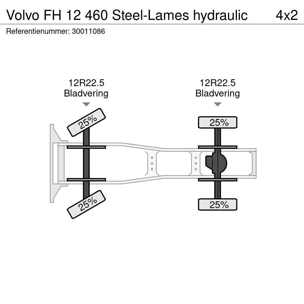 Volvo FH 12 460 Steel-Lames hydraulic Motrici e Trattori Stradali
