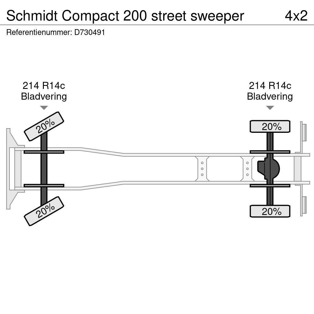 Schmidt Compact 200 street sweeper Camion autospurgo