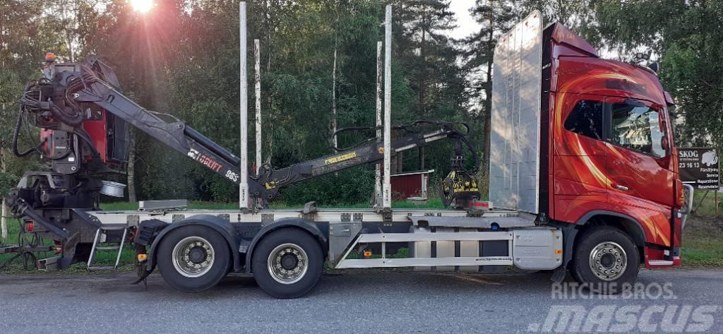 Volvo FH16 650HK Camion trasporto legname