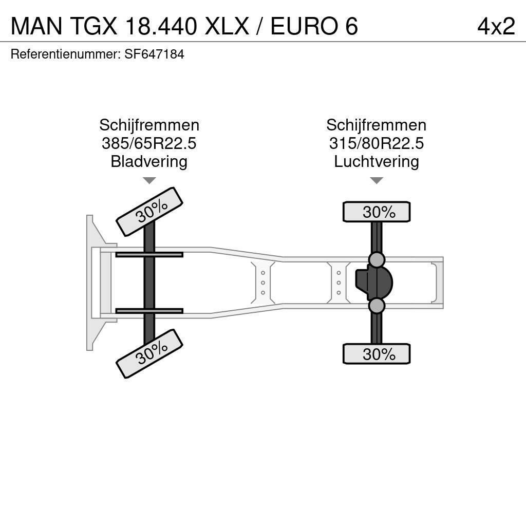 MAN TGX 18.440 XLX / EURO 6 Motrici e Trattori Stradali