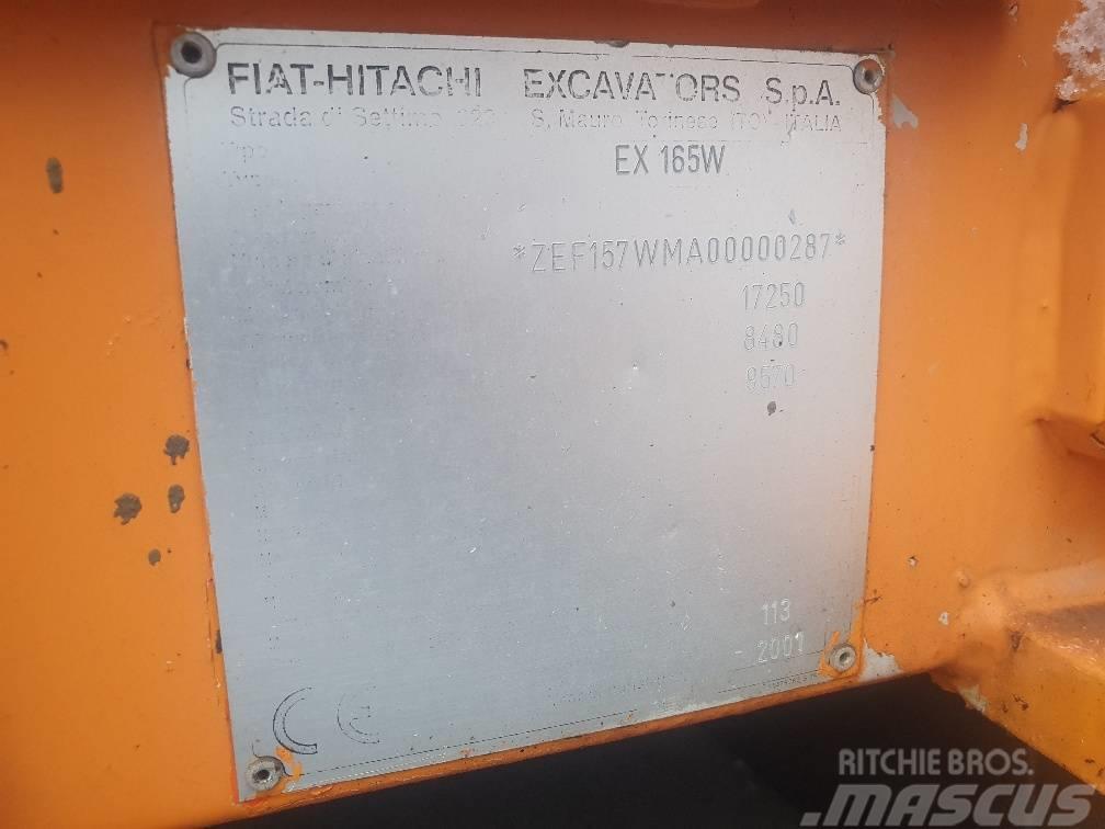 Fiat-Hitachi EX 165 W Escavatori gommati