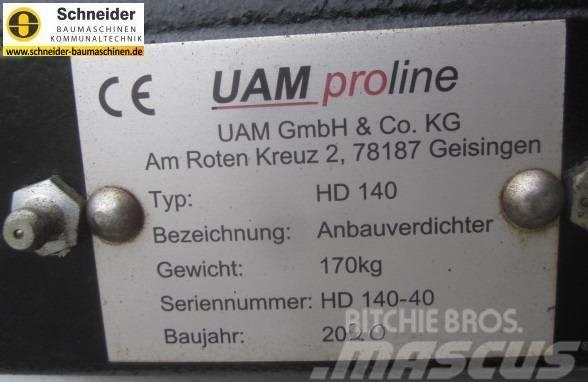  UAM Proline HD140 Costipatori a piatra vibrante