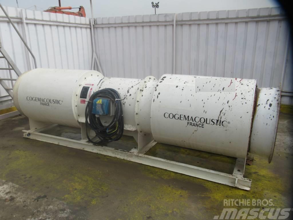  COGEMACOUSTIC fan 421 T2.80. 37 kw Altra attrezzatura per miniera sotterranea