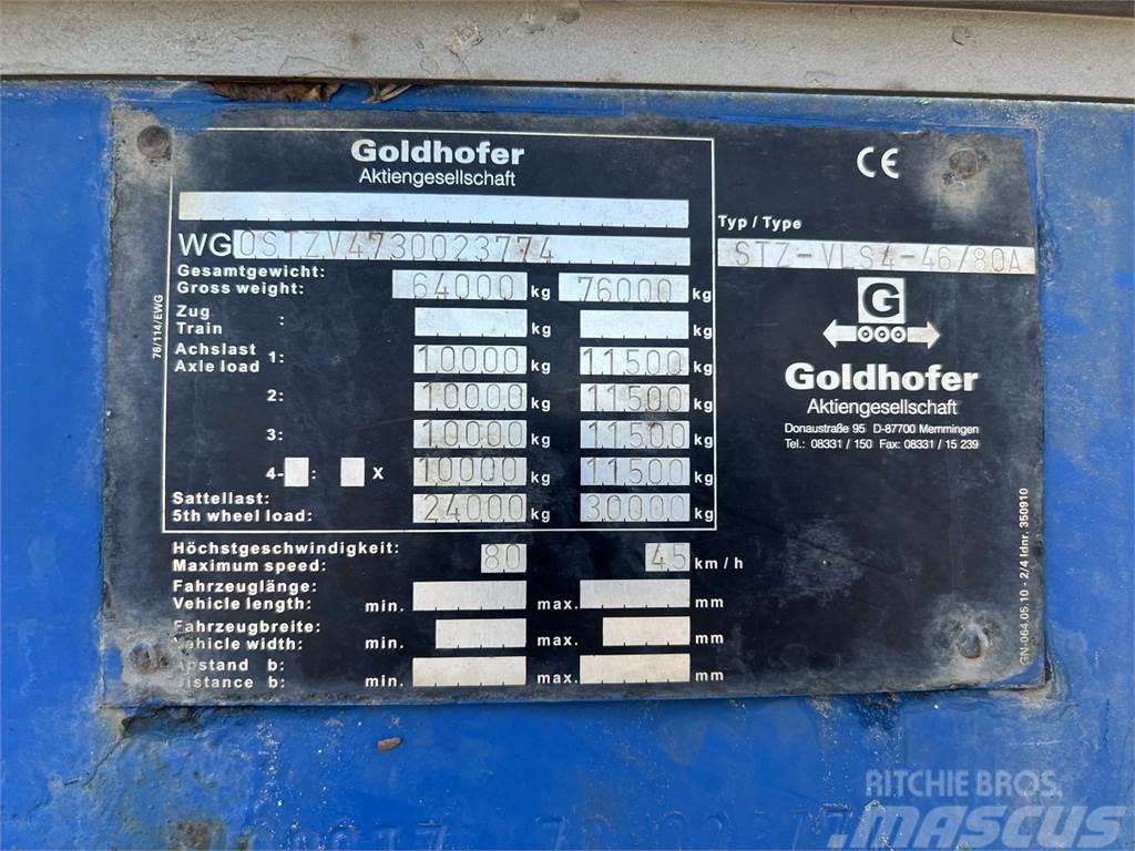 Goldhofer STZ-VLS 4-46/80 A Semirimorchi Ribassati