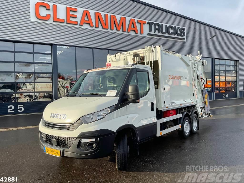 Iveco Daily 100C21 VDK 7m³ + AE weighing systeem Camion dei rifiuti