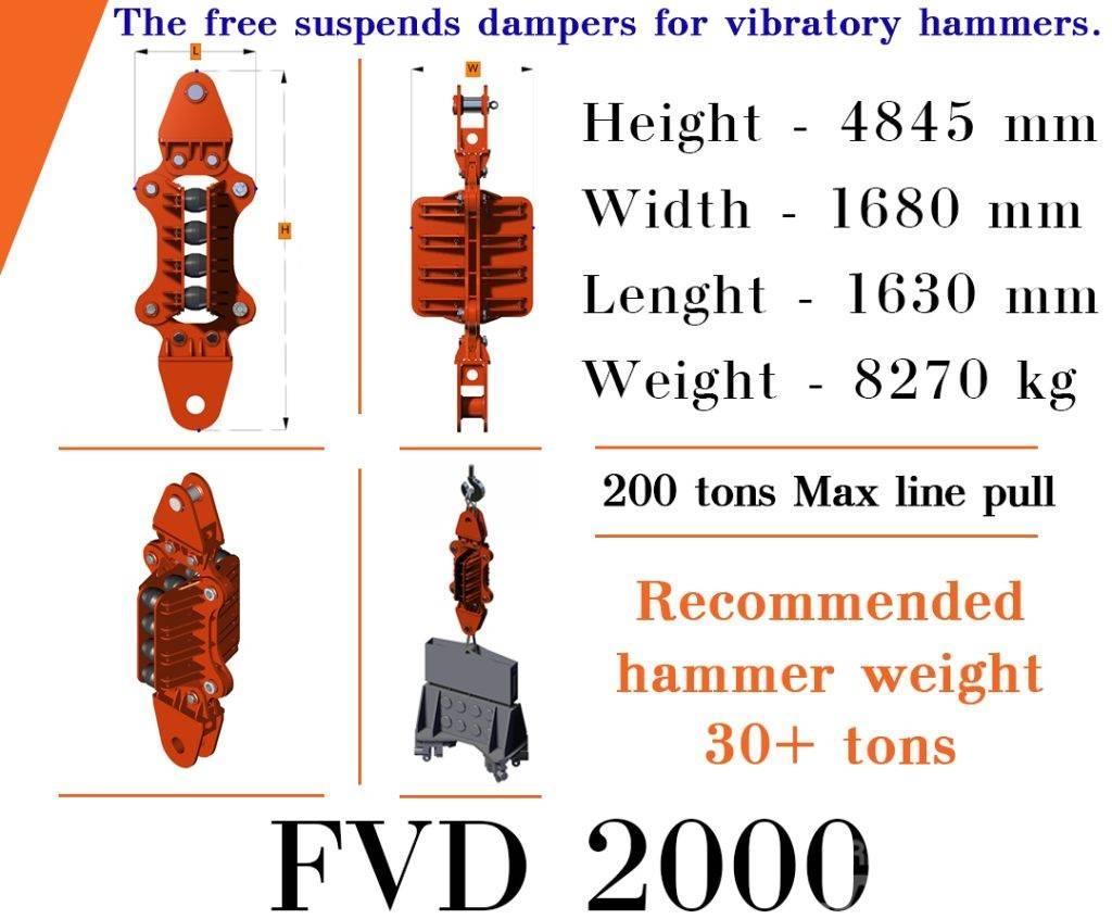  Finaros FVD 2000 Martelli idraulici per pali