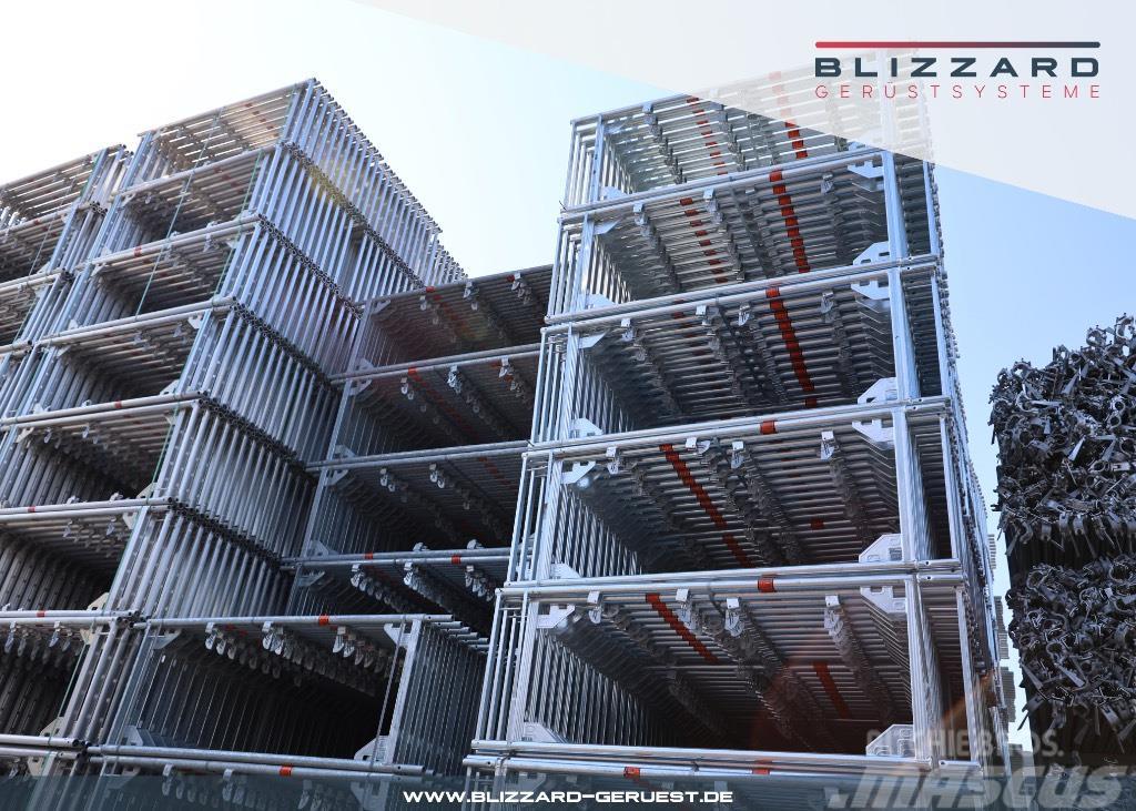  1041,34 m² Blizzard Arbeitsgerüst aus Stahl Blizza Ponteggi e impalcature