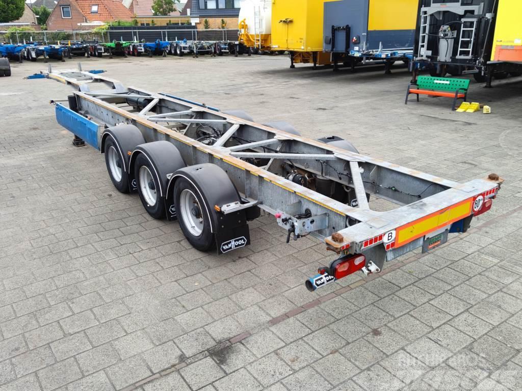 Van Hool A3C002 3 Axle ContainerChassis 40/45FT - Galvinise Semirimorchi portacontainer