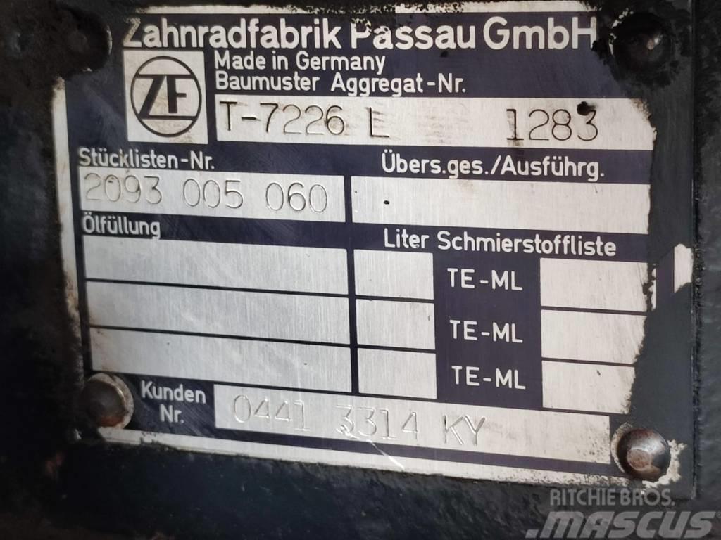 Deutz-Fahr T 7226 L DEUTZ FAHR 6.20 AGROTRON gearbox Trasmissione