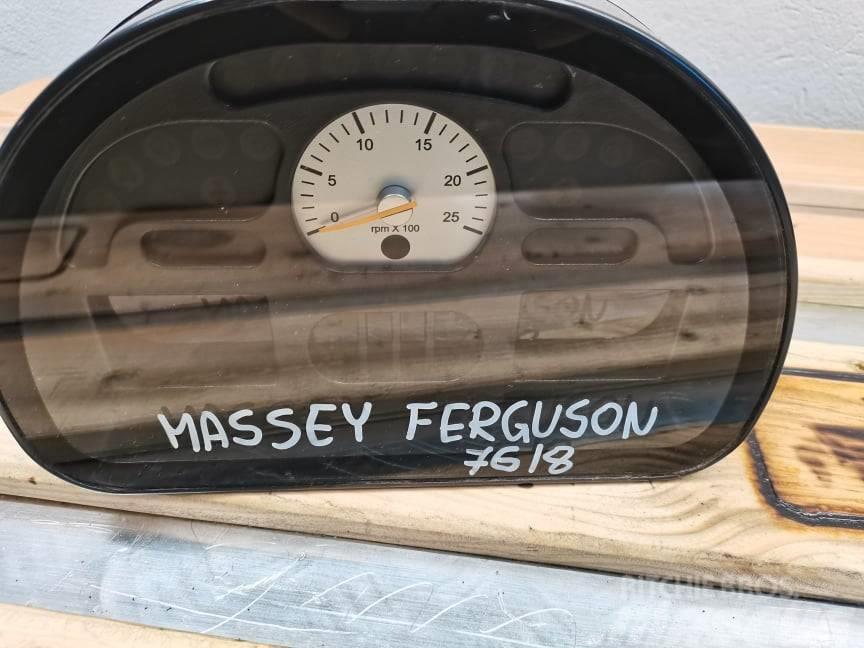 Massey Ferguson 7620 {hour meter A3 4353089 M92} Cabine e interni