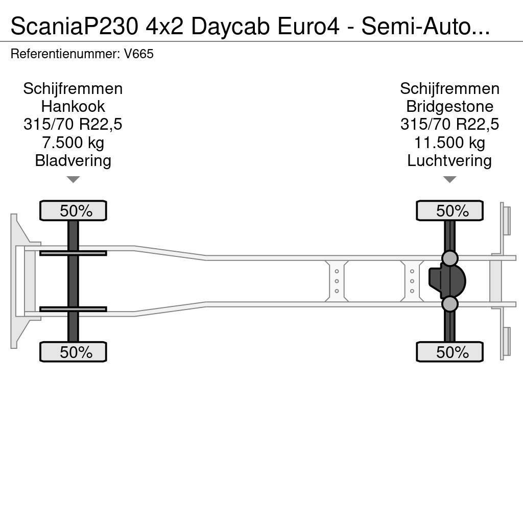 Scania P230 4x2 Daycab Euro4 - Semi-Automaat - KoelVriesB Camion a temperatura controllata