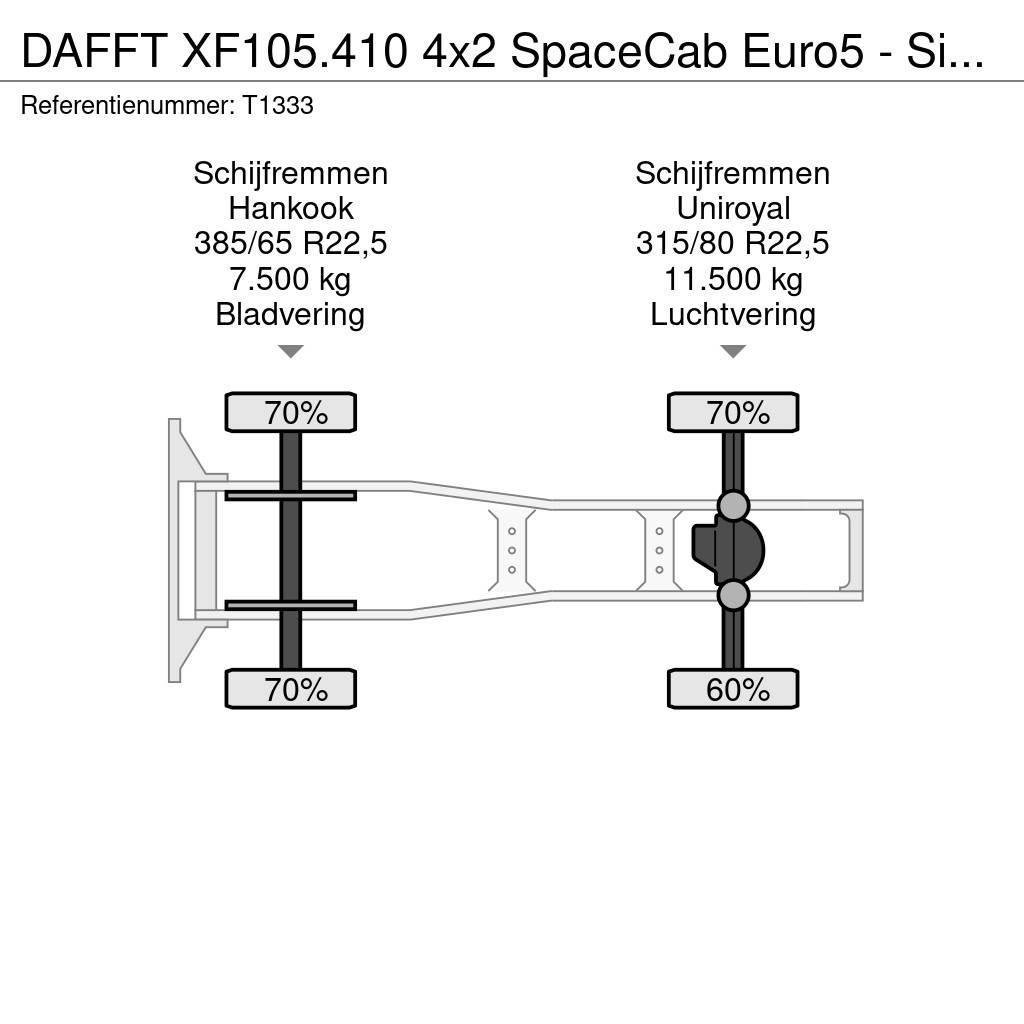 DAF FT XF105.410 4x2 SpaceCab Euro5 - Side Skirts - Sp Motrici e Trattori Stradali