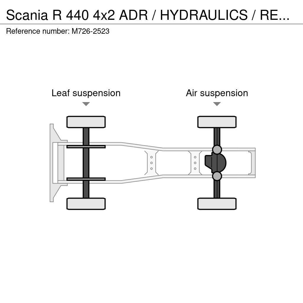 Scania R 440 4x2 ADR / HYDRAULICS / RETARDER Motrici e Trattori Stradali