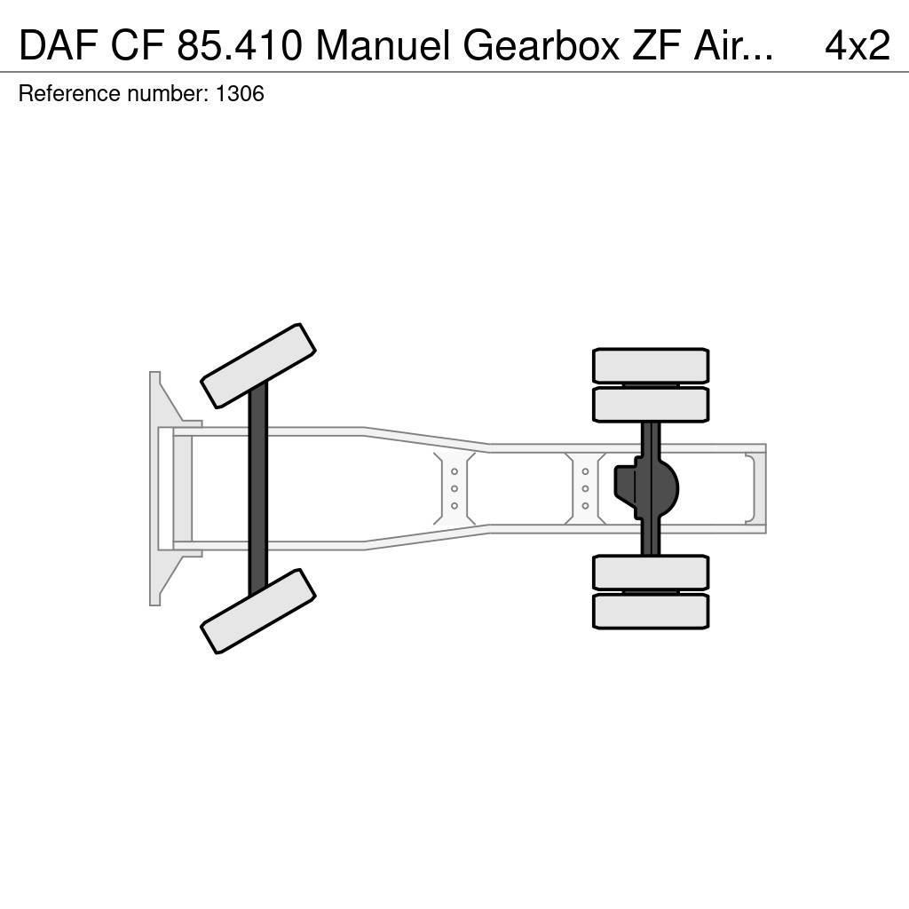 DAF CF 85.410 Manuel Gearbox ZF Airconditioning SpaceC Motrici e Trattori Stradali