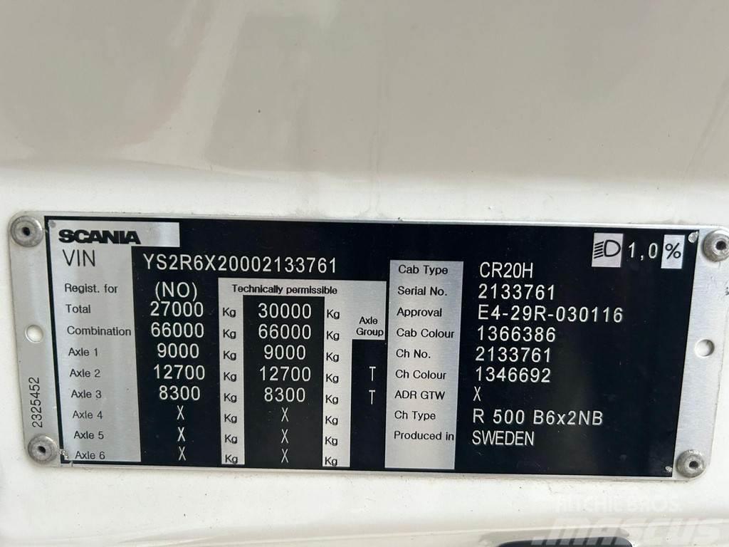 Scania R 500 6x2 SOLD AS CHASSIS ! / RETARDER / CHASSIS L Autocabinati