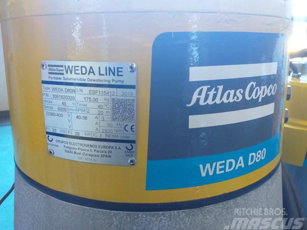 Atlas Copco WEDA D80N Pompa idraulica