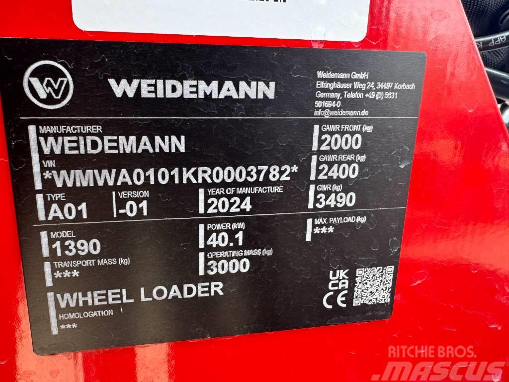 Weidemann 1390 Mini Pale Gommate