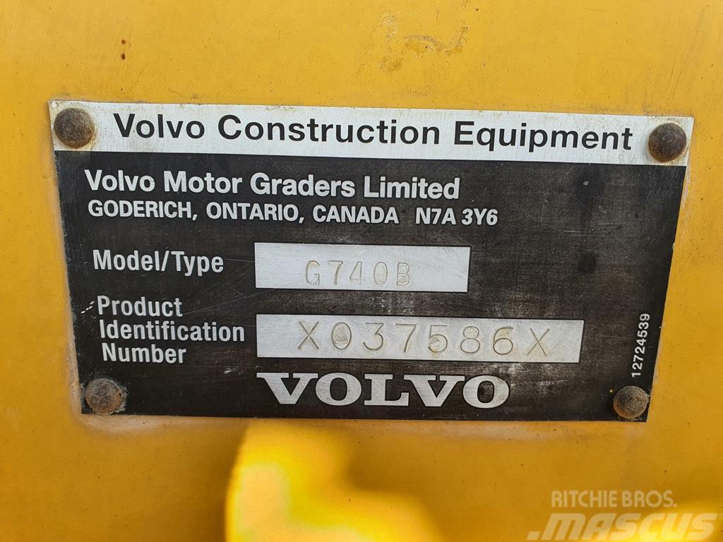 Volvo G 740 B PARTS Motorgraders