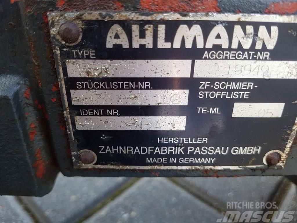 Ahlmann AL75-4120931A-ZF AP-R725-Axle/Achse/As Assi