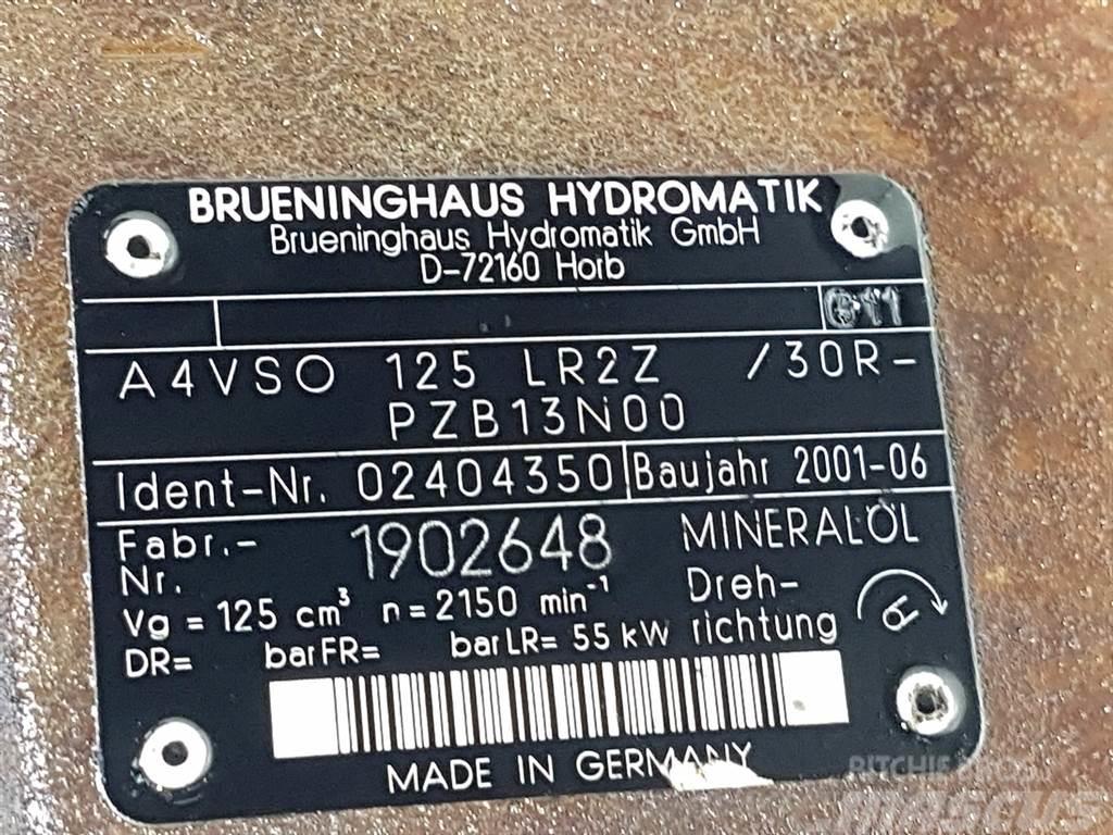 Brueninghaus Hydromatik A4VSO125LR2Z/30R-R902404350-Drive pump/Fahrpumpe Componenti idrauliche