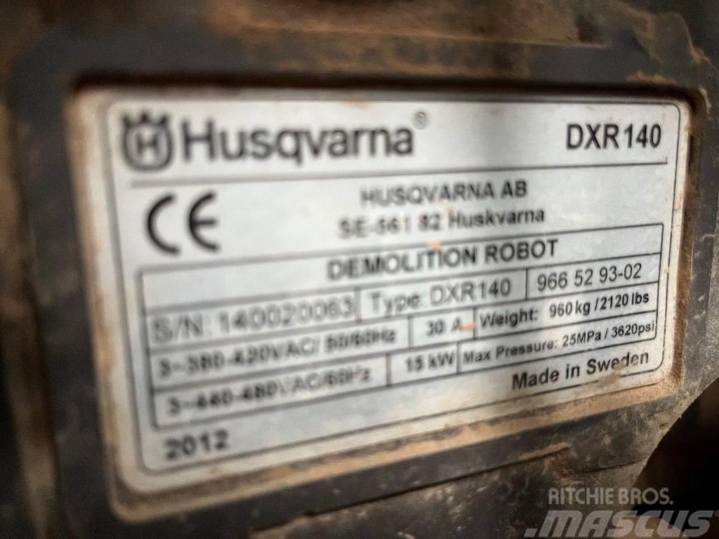 Husqvarna DXR 140 Miniescavatori