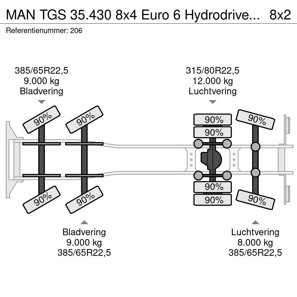 MAN TGS 35.430 8x4 Euro 6 Hydrodrive Tadano HK 40! Gru per tutti i terreni