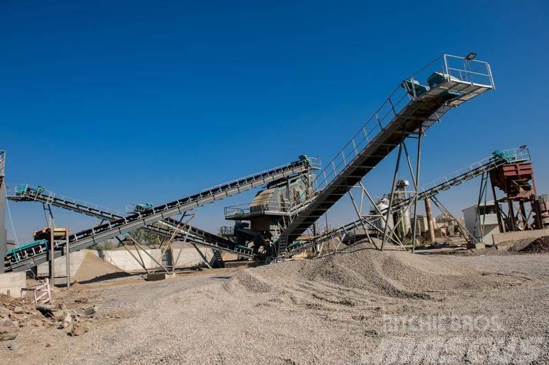Constmach Stationary Sand Screening and Washing Plant Impianti per aggregati