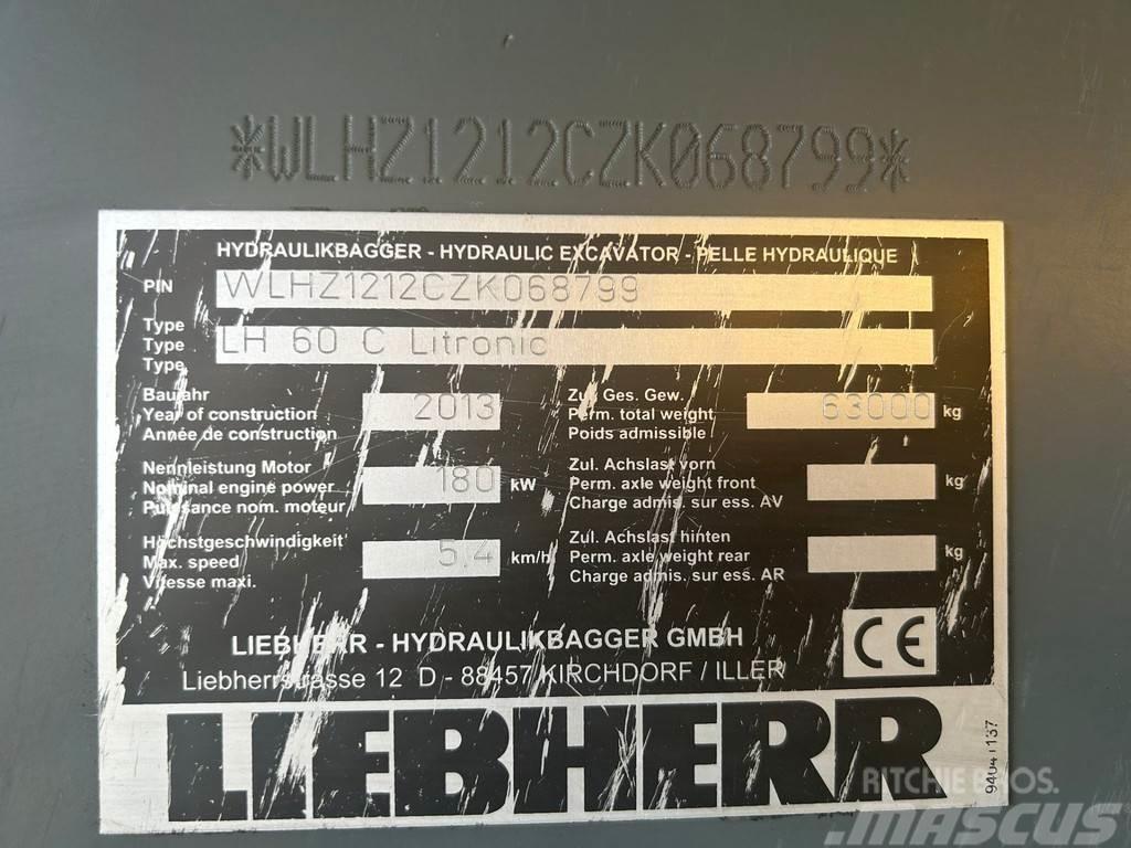 Liebherr LH 60 C Litronic EPA Umschlag bagger Altro