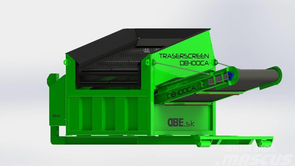 DB Engineering Siebanlage Hakenlift Traserscreen DB-100CA Vagli vibranti