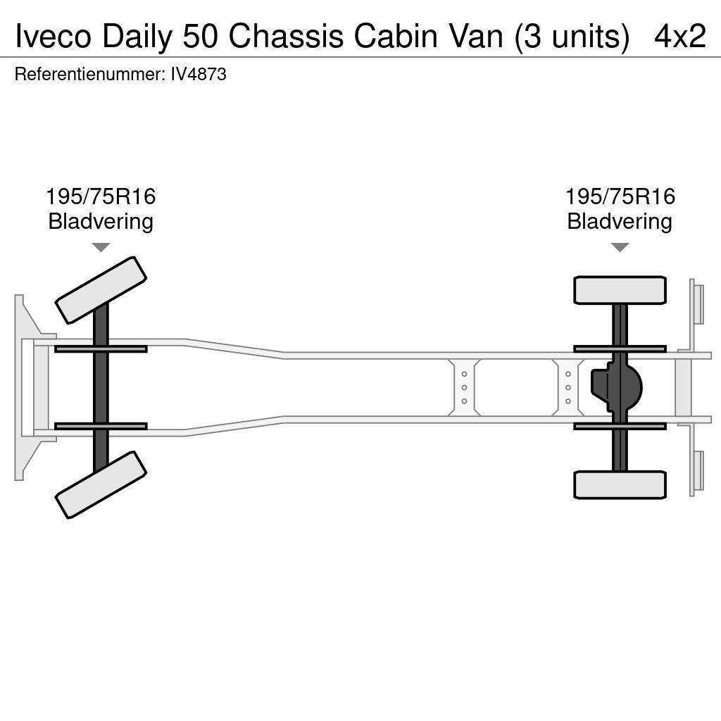 Iveco Daily 50 Chassis Cabin Van (3 units) Autocabinati