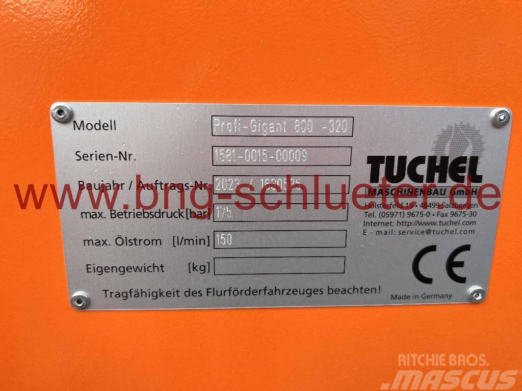 Tuchel Profi Gigant 800 Kehrmaschine -werkneu- Altre macchine per la manutenzione del verde e strade