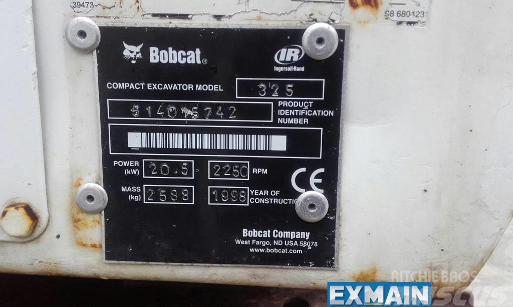 Bobcat X 325 Miniescavatori