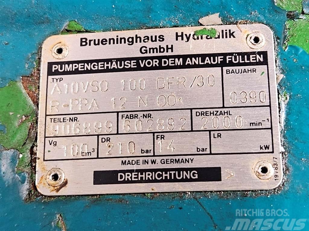 Brueninghaus Hydromatik A10VSO100DFR/30R-906899-Load sensing pump Componenti idrauliche