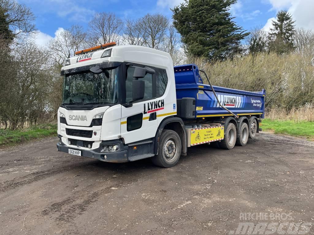 Scania L360 LOW ENTRY TIPPER LORRY Camion ribaltabili