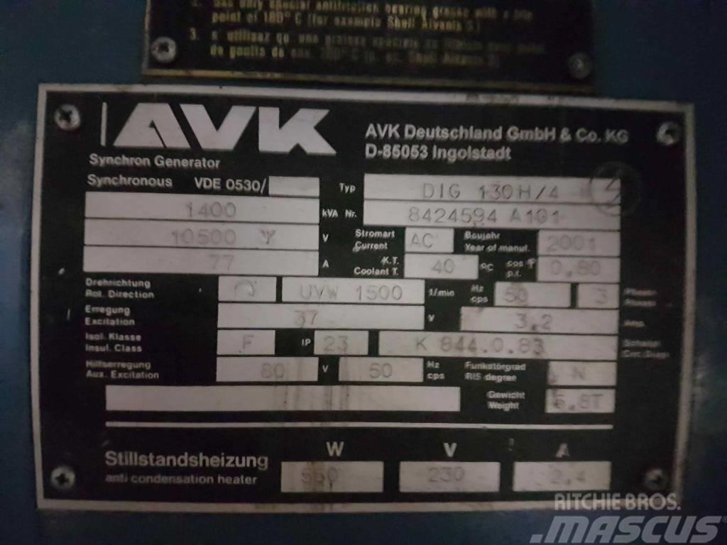 AVK DIG130 H/4 Generatori diesel
