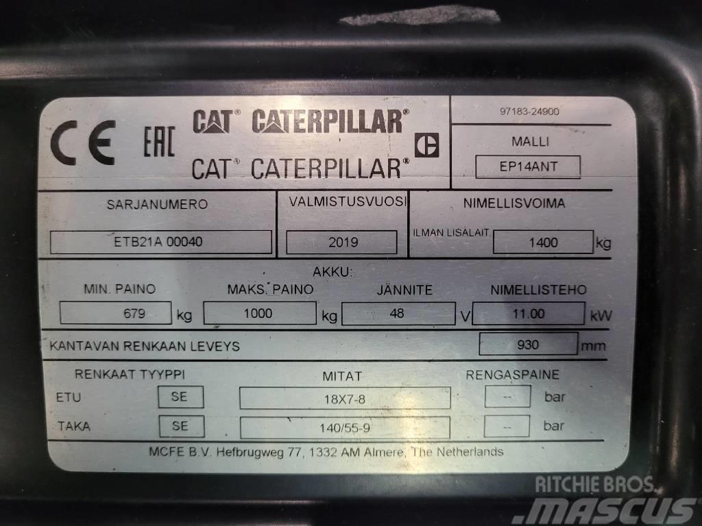 CAT EP14 ANT Carrelli elevatori elettrici