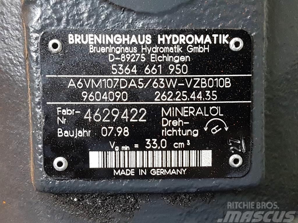 Schaeff SKL853-Brueninghaus A6VM107DA5/63W-Drive motor Componenti idrauliche