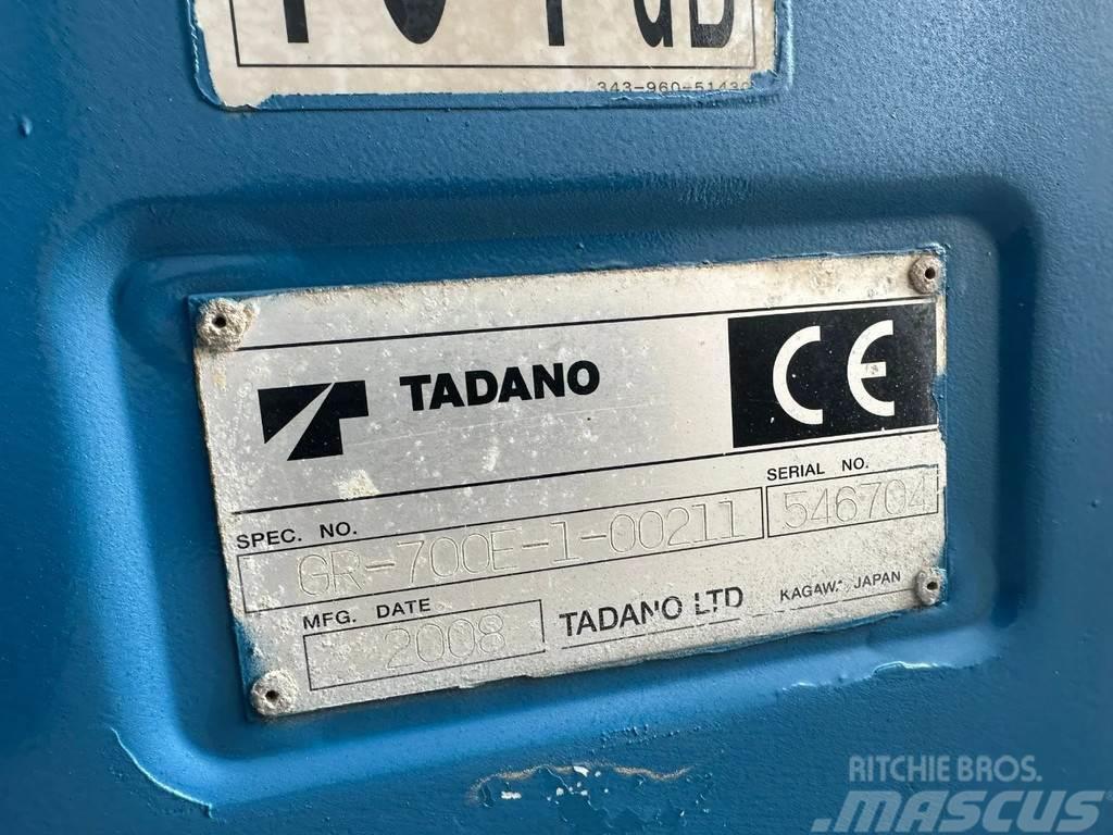 Tadano GR-700E-1-00211 + JIB ROUGH TERRAIN CRANE/RT CRANE Gru per terreni difficili