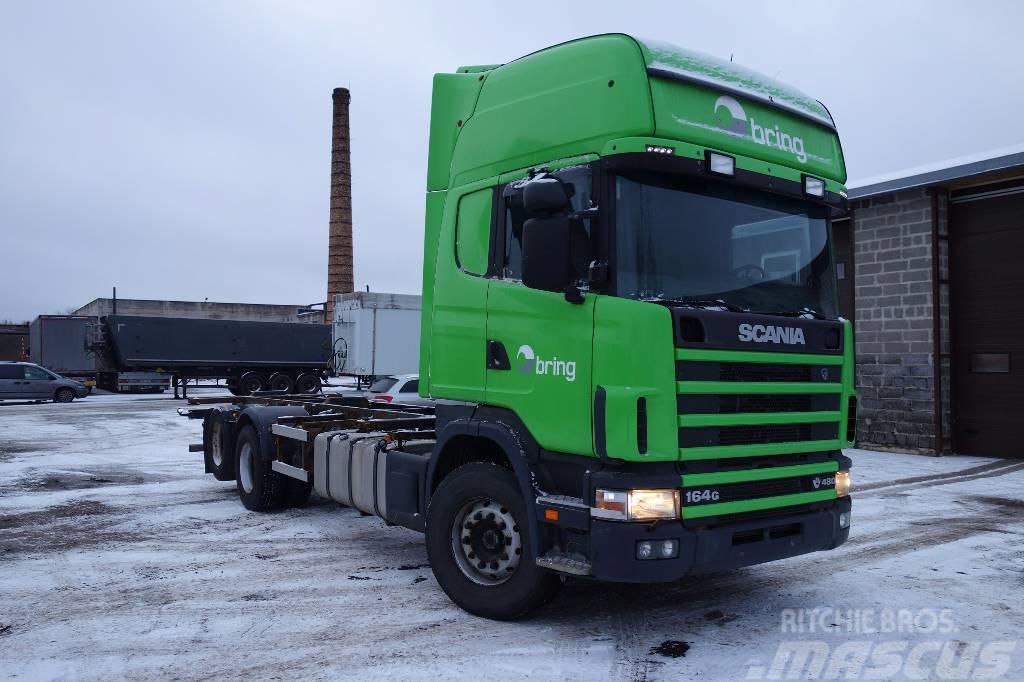 Scania R164 GB6X2NB 480 Camion portacontainer