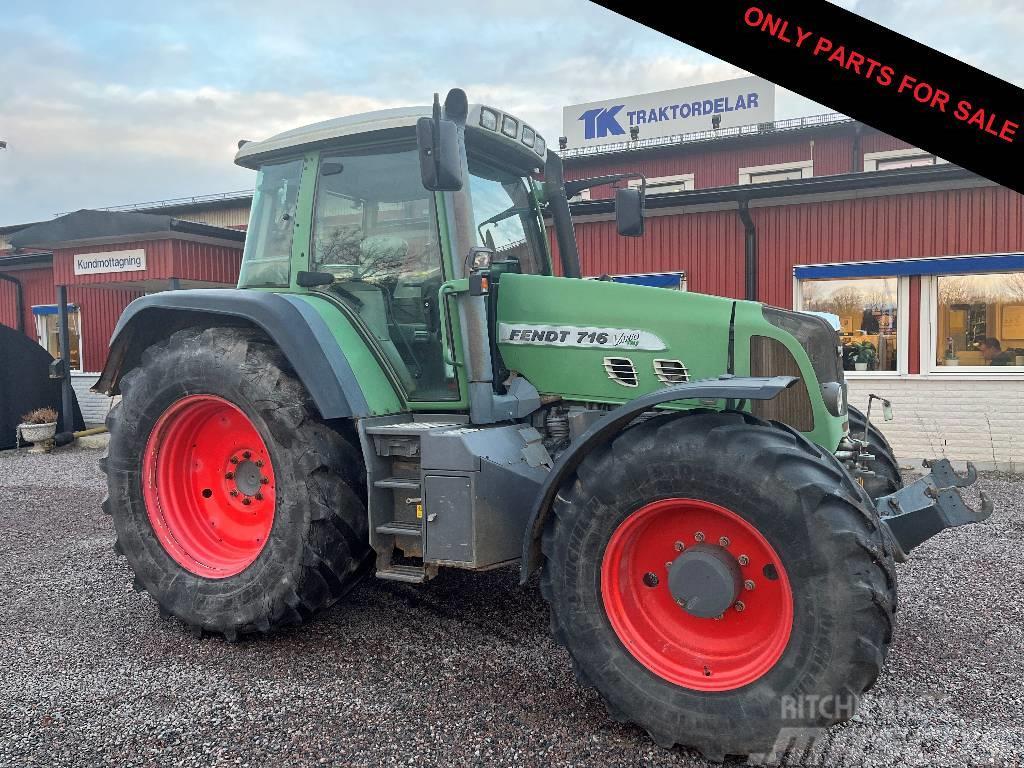 Fendt 716 Vario Dismantled. Only spare parts Trattori