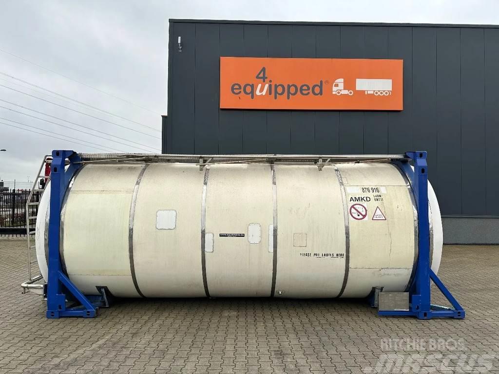 Van Hool 20FT SWAPBODY 30.900L, UN PORTABLE T11, 5Y+CSC ins Containers cisterna