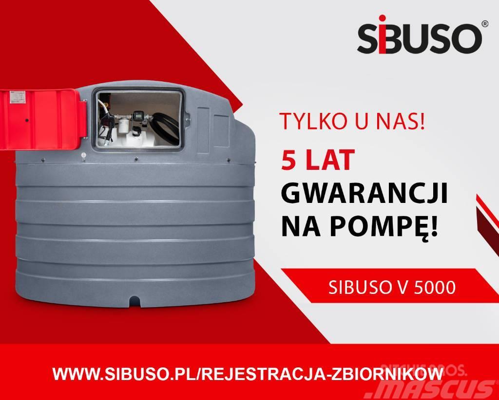 Sibuso 5000L zbiornik dwupłaszczowy Diesel Veicoli utilitari