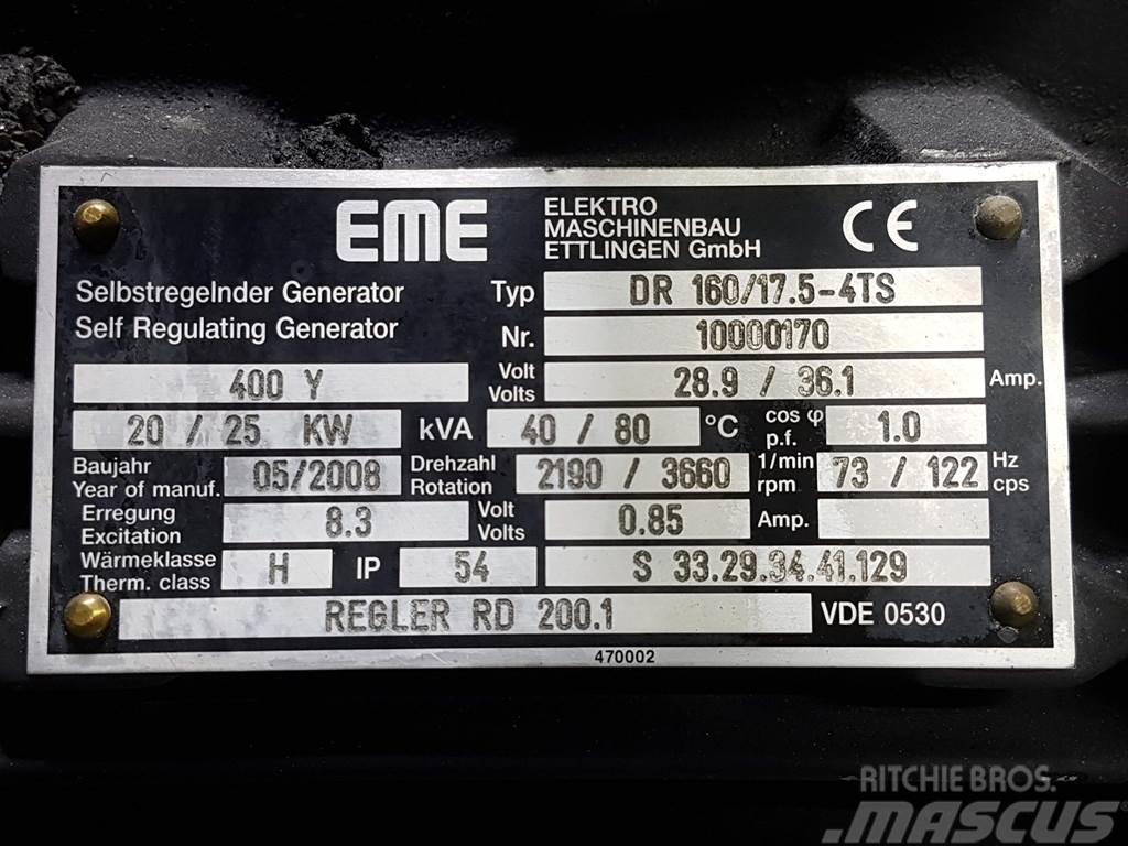 Vögele VISION 5100-2/5103-2-EME DR160/17.5-4TS-Generator Altri generatori
