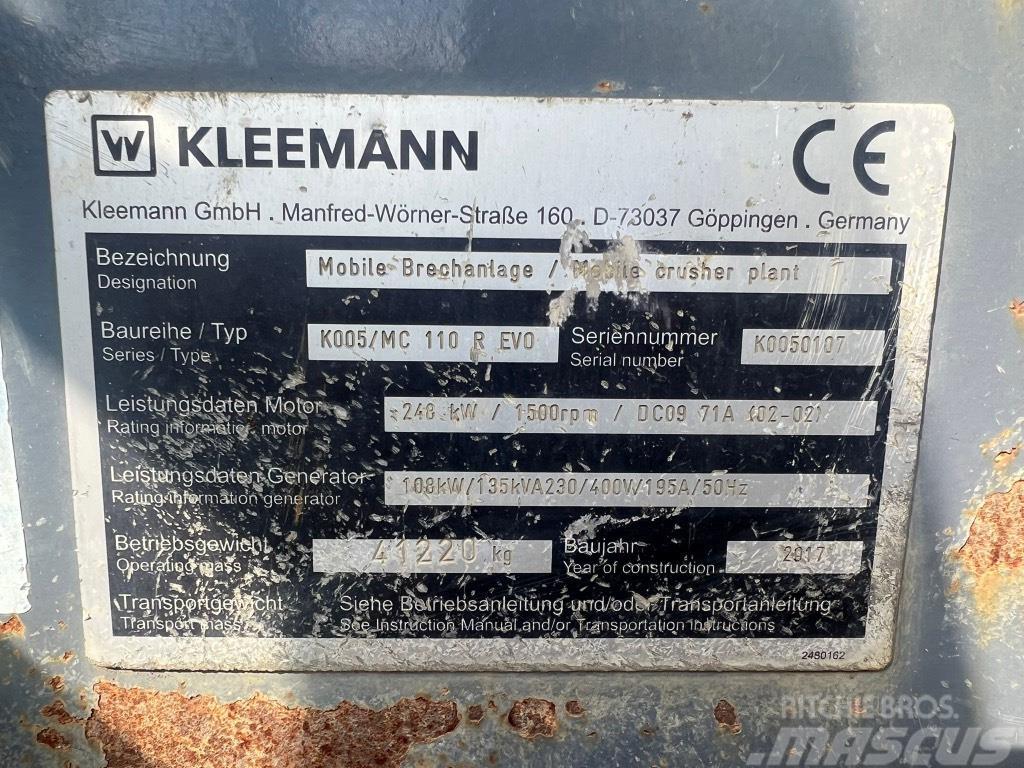 Kleemann MC 110 R Frantoi