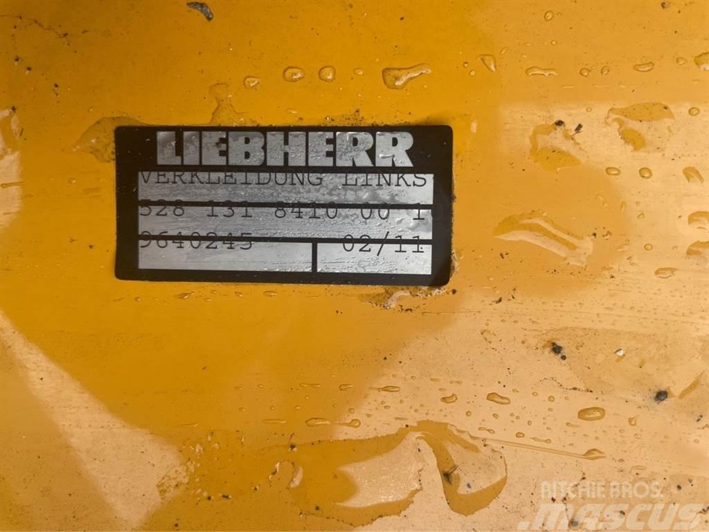 Liebherr A934C-9640245-Covering left/Verkleidung links Telaio e sospensioni