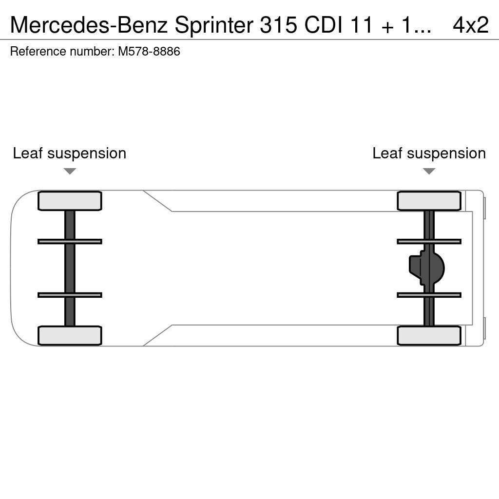 Mercedes-Benz Sprinter 315 CDI 11 + 1 SEATS / LIFT Mini bus
