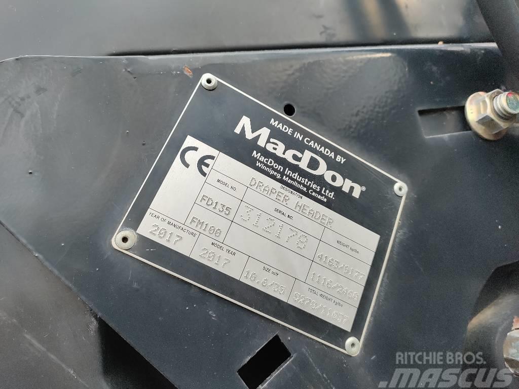 MacDon FD135 Testate per mietitrebbie