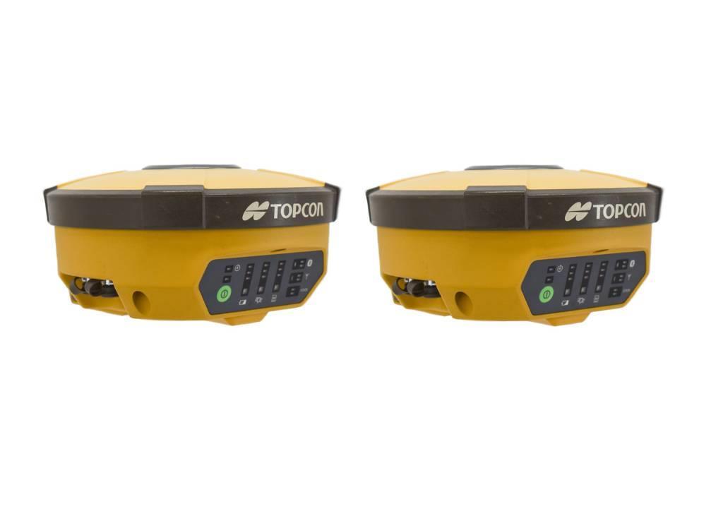 Topcon Dual Hiper V FH915 900 MHz Base/Rover Receiver Kit Altri componenti